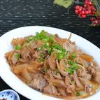 豚こま切れ肉と玉ねぎのピリ辛炒め【作り置き】