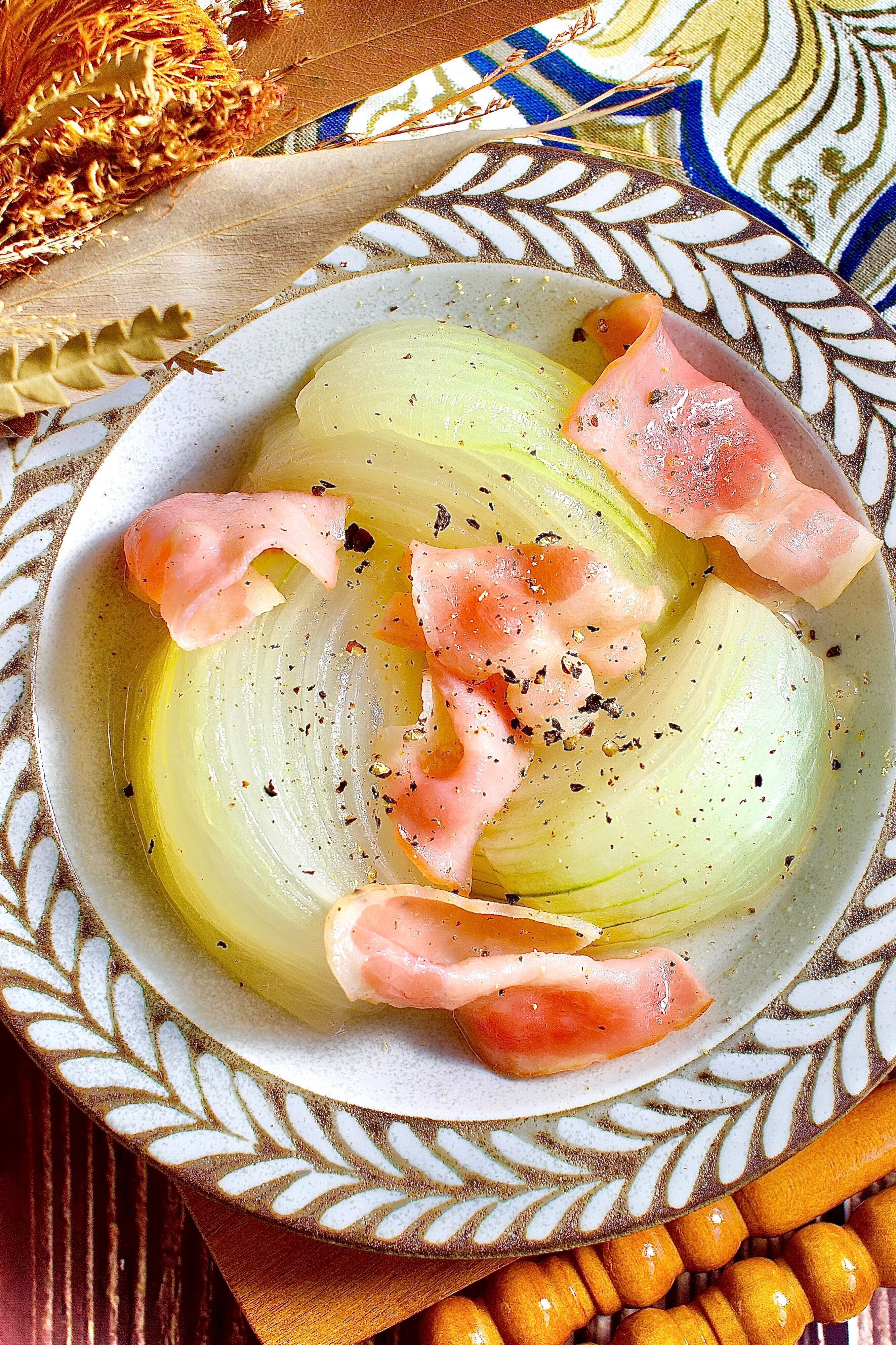 新玉のコンソメあえ