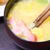 こざかなの作ってみた!投稿(白菜とベーコンのふわ卵中華スープ)
