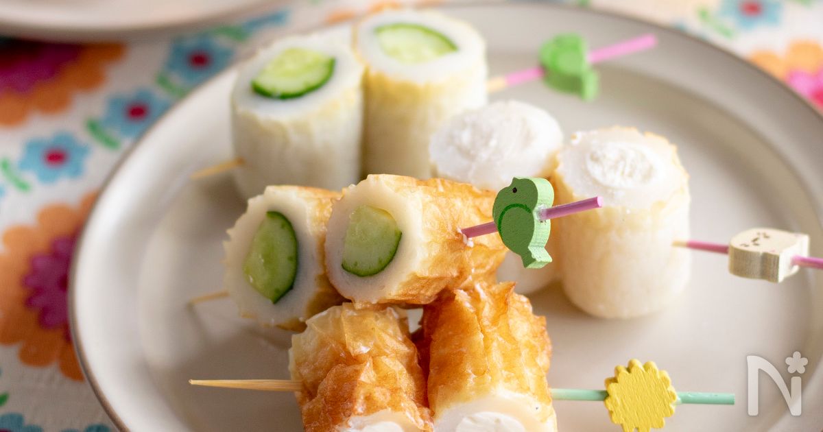 お弁当におつまみに！ちくわチーズとちくわキュウリ