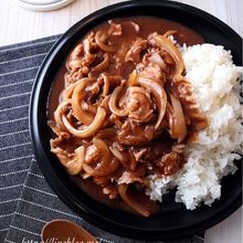 市販のルーなしで本格的！ハヤシライス【レンジで7分】