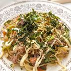 きゅうり1本！ひんやり絶品！塩ソース焼きそば♡マヨ格子がけ