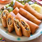 【うま辛麻婆なすの春巻き】パリとろ！作り置き夏中華♪