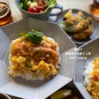 絶品‼︎車海老の卵とじ丼♪