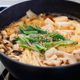 『白菜と豚バラきのこのピリ辛味噌鍋』具沢山！体温まる♪♪