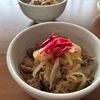 こむぎの作ってみた!投稿(関西風【牛丼】舞茸でお肉も柔らかく)