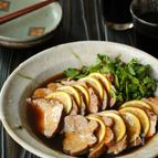 豚肉のめんつゆ煮　紅茶の香り