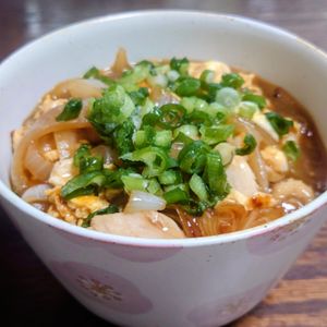 オレンジの作ってみた!投稿(【鶏むね親子丼】しっとり&トロトロ)