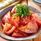 【中華風トマトサラダ】食材1つ！スピード副菜♡