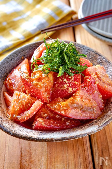 中華風トマトサラダ