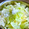 簡単！お手軽！きゃべつの即席キムチの工程1