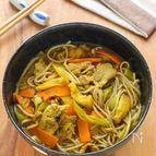 めんつゆで簡単♪絶品♡カレーそば