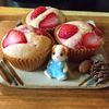 チョロリスの作ってみた!投稿(HMでふわふわしっとり♡練乳いちごマフィン♡)