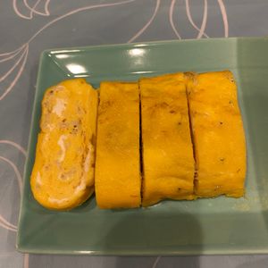 おかか昆布🍙の作ってみた!投稿(しらす入りだし巻き卵)