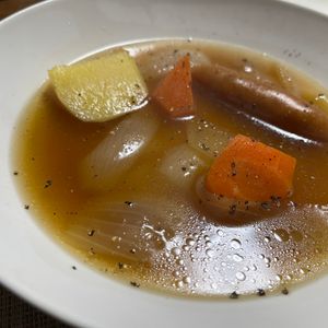 ぽちゃこの作ってみた!投稿(ごろごろ野菜のポトフ【作り置き】)