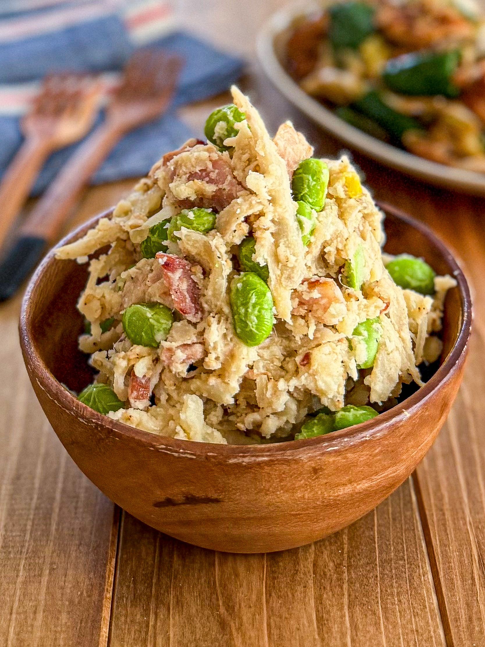ごぼうと枝豆たっぷり《ごまマヨ♡ポテトサラダ》 | レシピサイトNadia
