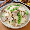 『豚バラたけのこのうま塩生姜炒め』ワンパン簡単☆ご飯が進む♪
