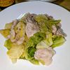 joe sanの作ってみた!投稿(豚こまとキャベツのフライパン蒸し)