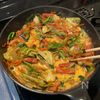 コクうま！カレー味でご飯がすすむ「沖縄ちゃんぽん」の工程3