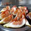 夏鰹とイチジクのマリネの下準備