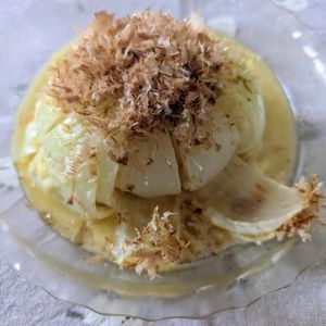 kai＆souの作ってみた!投稿(レンジでとろとろ♪新玉ねぎの丸ごとレンジ蒸し)