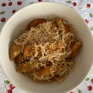 万福の作ってみた!投稿(糸こんにゃくとさつま揚げの旨辛炒め【作り置き】)