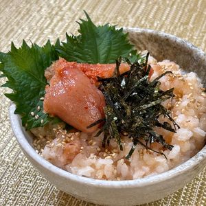 楽ラク手抜キッチン🐶🐾の作ってみた!投稿(簡単！辛子明太子の絶品おかゆ♪あったまる〜)