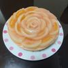 erisimaの作ってみた!投稿(桃のレアチーズケーキ)