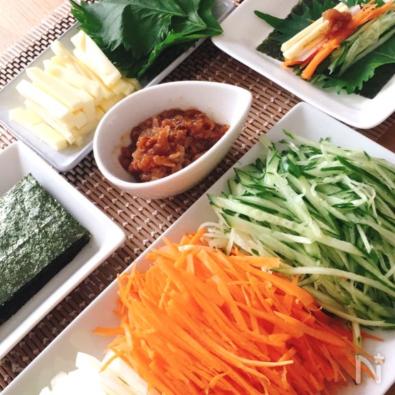 うちの定番♡野菜まきまきまき子