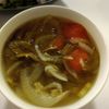 曖昧の作ってみた!投稿(トマトとセロリのスープ【さっぱりスープ】)