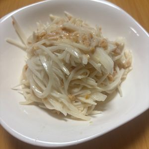 nabechanの作ってみた!投稿(大根とツナのシャキシャキサラダ【#大量消費 #ポリ袋】)