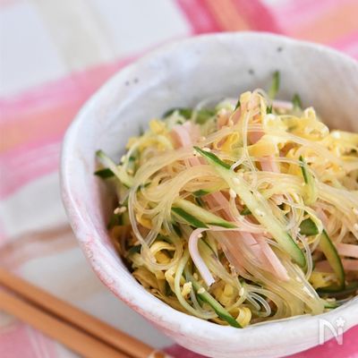春雨のうま塩中華風サラダ【作り置き】