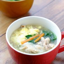 〈くらし薬膳〉豚肉とたまごのおかずスープ