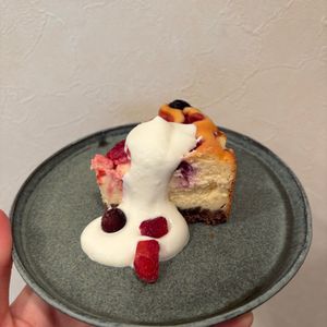 1272418の作ってみた!投稿(ベリーベリーチーズケーキ)