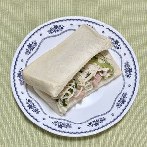 キャピタンの作ってみた!投稿(やみつき食感！切り干し大根のポリポリ♡サンドイッチ)