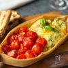 鶏むね肉が驚くほどしっとり！【ミニトマトソースのごちそう焼】