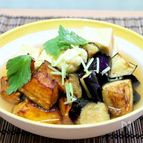 野菜たっぷりひと口揚げだし豆腐
