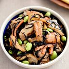 【レンジで一発♩】さつま揚げのひじき煮