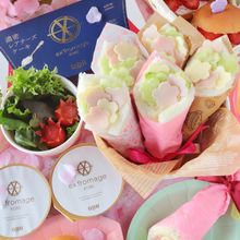 お花見弁当に＊花束ロールサンドイッチ