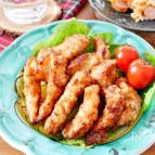 ＼クリスマスにも／鶏むね肉のやわらかスティックからあげ