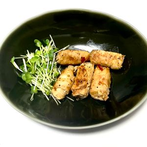 ごんべすの作ってみた!投稿(おつまみにピッタリ♡大根の豚巻きピリ辛白だし炒め煮)