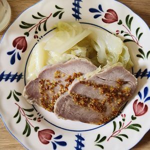 ぱんだの作ってみた!投稿(豚肩ロースのキャベツ蒸し)