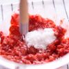 冷凍のいちごで作るふんわりムース🍓夏のさっぱりデザートの工程2