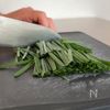 ツナ缶ひとつで ニラと卵の炒めものの工程1