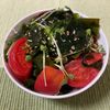 あすかの作ってみた!投稿(ポン酢と麺つゆで簡単《トマトとわかめの中華サラダ》)