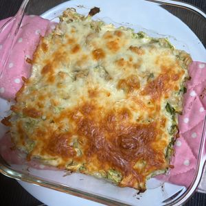 ゆっこの作ってみた!投稿(ツナ豆腐オートミール和風グラタン【ホワイトソース不使用】)