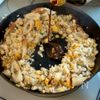 ちくわと塩こんぶの和風チャーハン【簡単ランチ・節約】の工程4