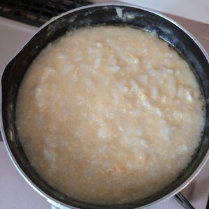 1328340の作ってみた!投稿(疲れた体に染み渡る✨5分で作れる【たまご雑炊】)
