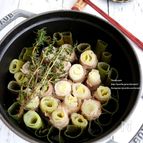 長ねぎと豚バラの白ワイン煮