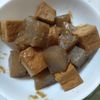 KUMIKOの作ってみた!投稿(【厚揚げとこんにゃくのどて煮風】すぐでき!節約おつまみ副菜♬)